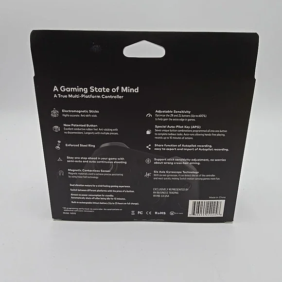 ZEN PRO Wireless Gaming Controller - Black New Switch PC XINPUT Android, IOS - Picture 3 of 6